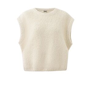 FRNCH Jasmine cream sweater - woman’s large